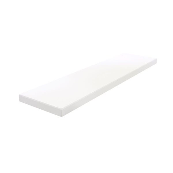 Parapet z konglomeratu Technistone Crystal Absolute White 20mm