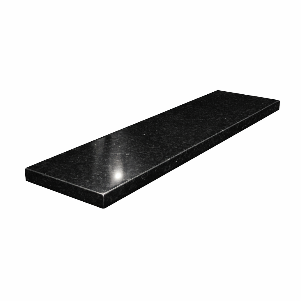 Czarny parapet z granitu Absolute Black 20mm