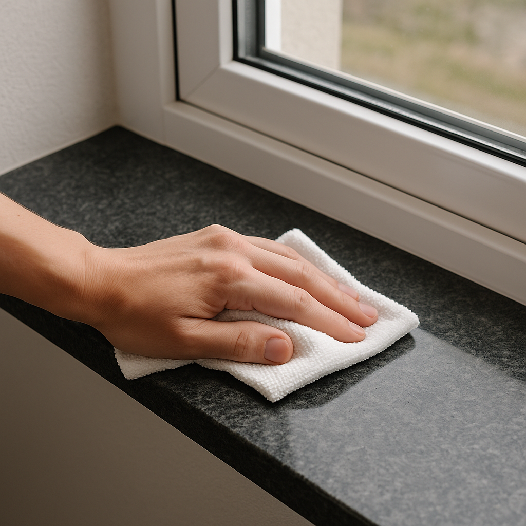 Czyszczenie parapetów z kamienia – poradnik e-parapet.pl