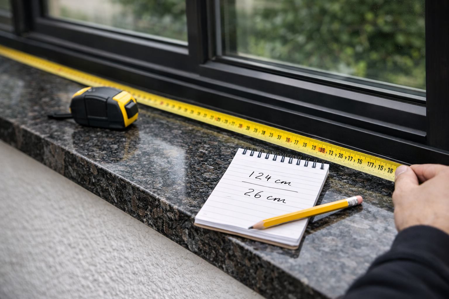 Jak zmierzyć parapet przed zamówieniem – instrukcja krok po kroku