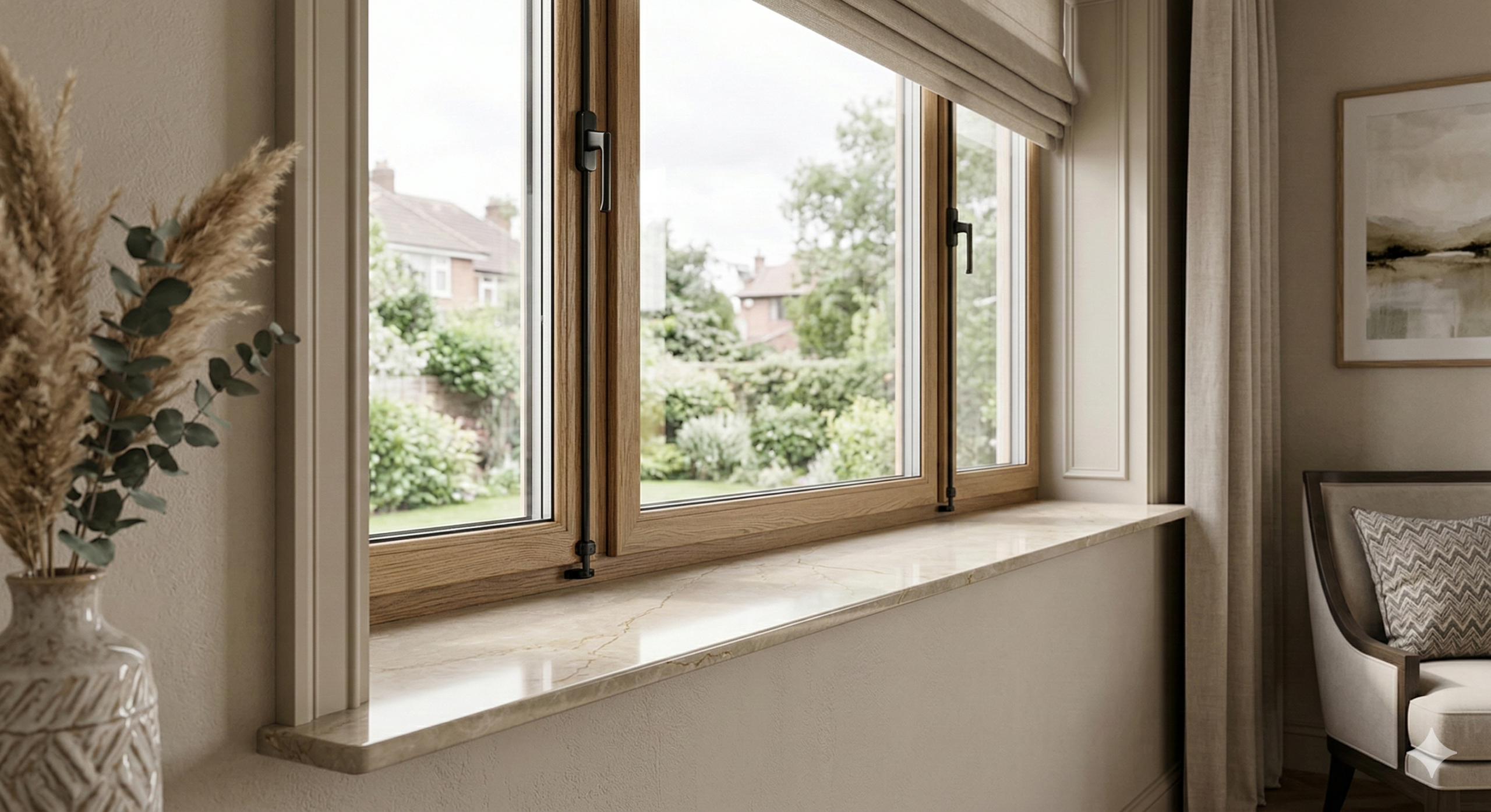 parapet wewnętrzny spiek kwarcowy dekton arga